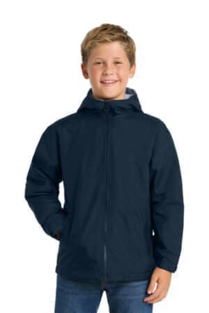 BRIGHT NAVY BRIGHT NAVY YJP56 port authority youth team jacket