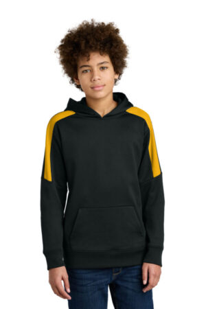 YST255 sport-tek youth sport-wick fleece united pullover hoodie