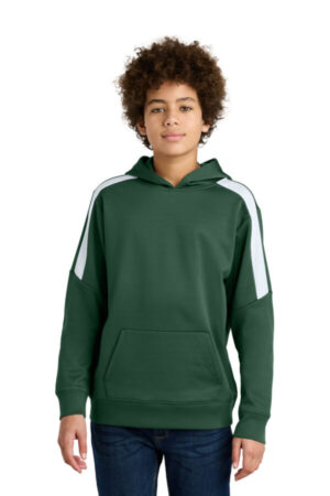 YST255 sport-tek youth sport-wick fleece united pullover hoodie