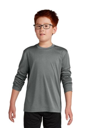 YST350LS sport-tek youth long sleeve posicharge competitor tee