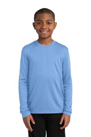 YST350LS sport-tek youth long sleeve posicharge competitor tee