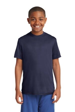 TRUE NAVY YST350 sport-tek youth posicharge competitor tee
