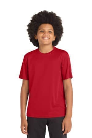 TRUE RED YST350 sport-tek youth posicharge competitor tee