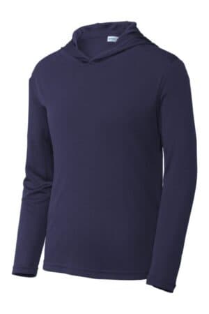 TRUE NAVY YST358 sport-tek youth posicharge competitor hooded pullover