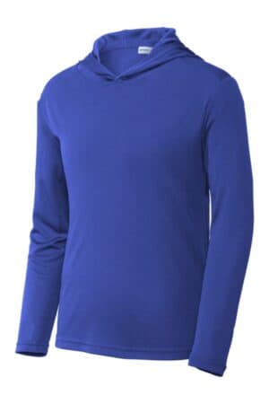TRUE ROYAL YST358 sport-tek youth posicharge competitor hooded pullover