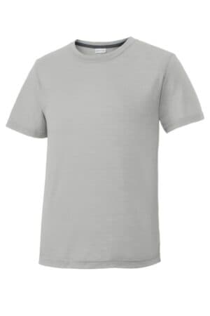 SILVER YST450 sport-tek youth posicharge competitor cotton touch tee