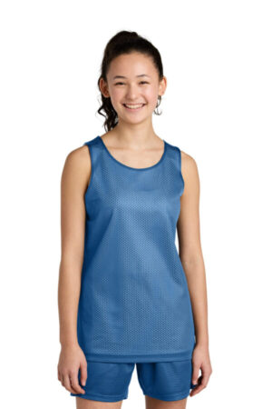 YST5000 sport-tek youth posicharge reversible mesh tank