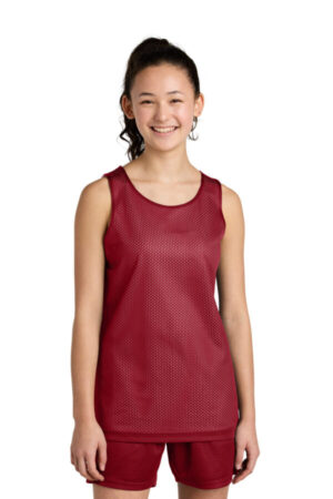 YST5000 sport-tek youth posicharge reversible mesh tank