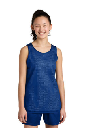 YST5000 sport-tek youth posicharge reversible mesh tank