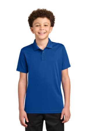 TRUE ROYAL TRUE ROYAL YST550 sport-tek youth competitor polo