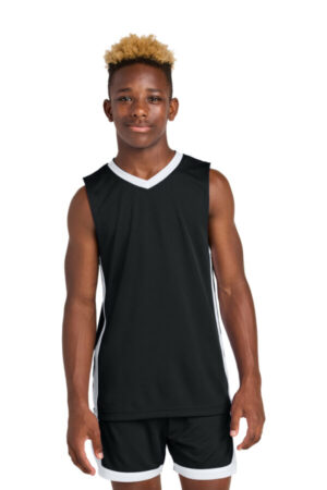 YST900 sport-tek youth rival basketball rev jersey