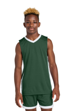 YST900 sport-tek youth rival basketball rev jersey