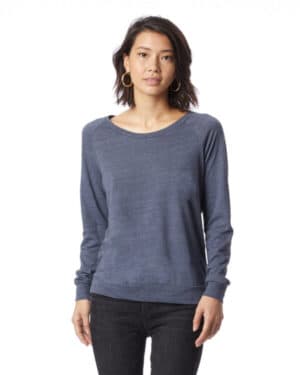 Alternative AA1990 ladies' slouchy eco-jersey pullover