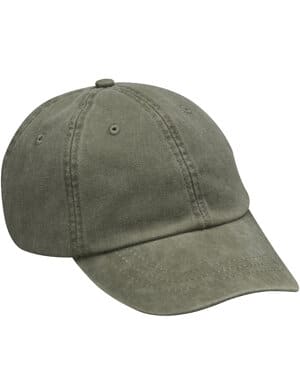 OLIVE Adams AD969 optimum pigment dyed-cap