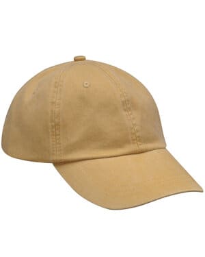 MUSTARD Adams AD969 optimum pigment dyed-cap