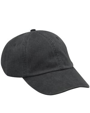 BLACK Adams AD969 optimum pigment dyed-cap