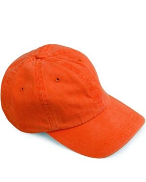 TANGERINE Adams AD969 optimum pigment dyed-cap