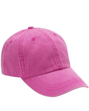 NEON PINK Adams AD969 optimum pigment dyed-cap