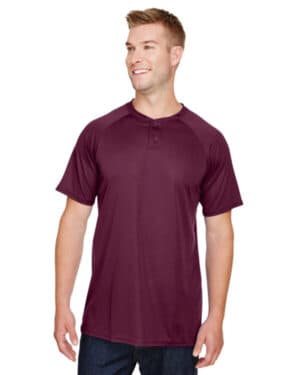 MAROON Augusta sportswear AG1565 adult attain baseball jersey