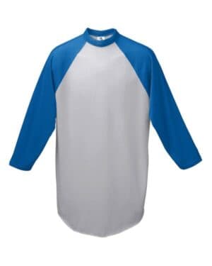 ATH HTHR/ ROYAL Augusta sportswear AG4420 adult three-quarter sleeve baseball jersey