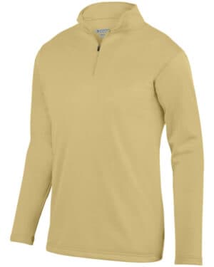 VEGAS GOLD Augusta sportswear AG5507 adult wicking fleece quarter-zip pullover