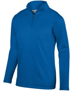 ROYAL Augusta sportswear AG5507 adult wicking fleece quarter-zip pullover