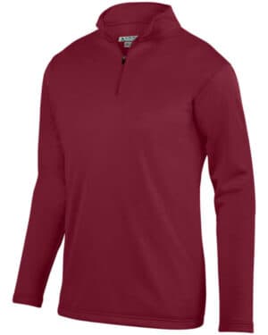 Augusta sportswear AG5507 adult wicking fleece quarter-zip pullover