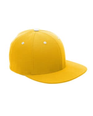 SP ATH GOLD/ WHT ATB101 by flexfit adult pro-formance contrast eyelets cap