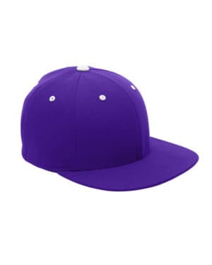 SP PURPLE/ WHITE ATB101 by flexfit adult pro-formance contrast eyelets cap