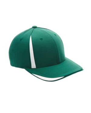 SP FOREST/ WHITE ATB102 by flexfit adult pro-formance front sweep cap