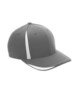 SP GRAPHITE/ WHT ATB102 by flexfit adult pro-formance front sweep cap