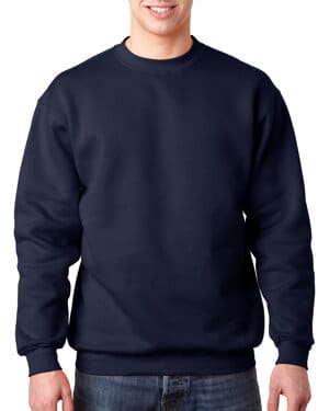 NAVY BA1102 adult 95 oz, 80/20 heavyweight crewneck sweatshirt