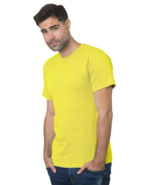 YELLOW Bayside BA2905 unisex usa made t-shirt