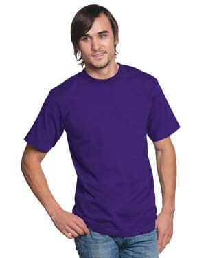 PURPLE Bayside BA2905 unisex usa made t-shirt