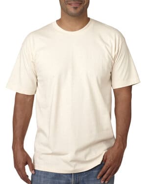 NATURAL Bayside BA5040 adult usa made midweight t-shirt