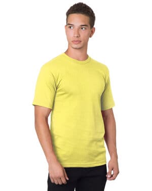 YELLOW Bayside BA5040 adult usa made midweight t-shirt