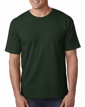 HUNTER GREEN Bayside BA5040 adult usa made midweight t-shirt