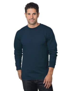 DARK NAVY BA5060 unisex usa made midweight long-sleeve t-shirt