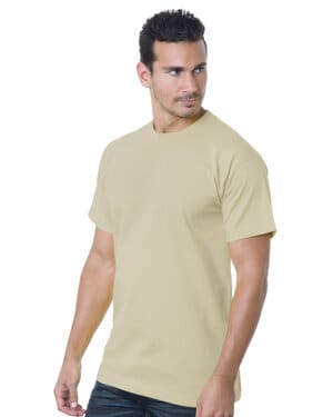 NATURAL Bayside BA5100 unisex usa made heavyweight t-shirt