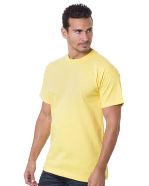 YELLOW Bayside BA5100 unisex usa made heavyweight t-shirt