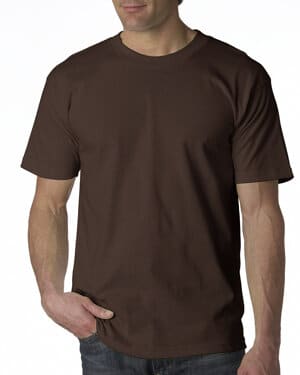 CHOCOLATE Bayside BA5100 unisex usa made heavyweight t-shirt