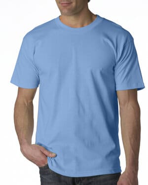 CAROLINA BLUE Bayside BA5100 unisex usa made heavyweight t-shirt