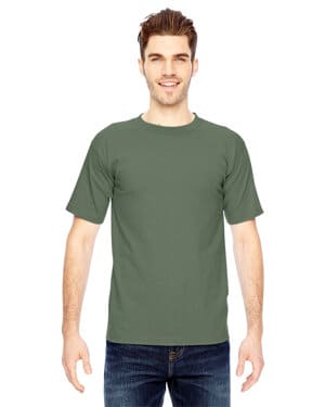 ARMY GREEN Bayside BA5100 unisex usa made heavyweight t-shirt