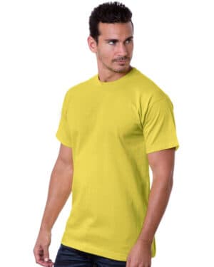 PACIFIC YELLOW Bayside BA5100 unisex usa made heavyweight t-shirt