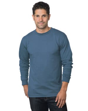 BA6100 adult 61 oz, 100% cotton long sleeve t-shirt