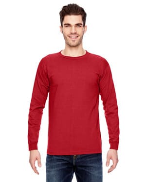 RED BA6100 unisex usa made heavyweight long-sleeve t-shirt