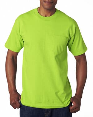 Bayside BA7100 unisex usa made heavyweight pocket t-shirt