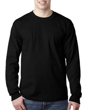 BA8100 adult usa made heavyweight long-sleeve pocket t-shirt