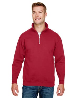 CARDINAL BA920 unisex 95 oz, 80/20 quarter-zip pullover sweatshirt