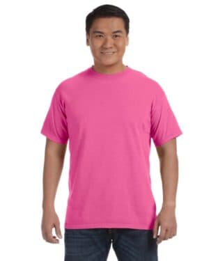 NEON PINK Comfort colors C1717 adult heavyweight t-shirt